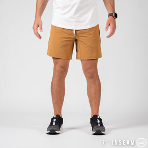 Flow 2.0 Short (Athletic) - Turmeric 5.5" & 7"