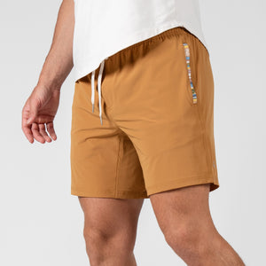 Flow 2.0 Short (Athletic) - Turmeric 5.5" & 7"