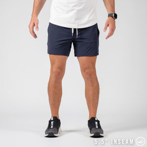 Flow 2.0 Short (Athletic) - Midnight Blue 5.5" & 7" - Linerless