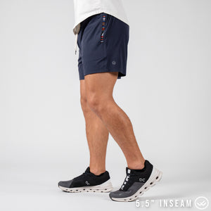 Flow 2.0 Short (Athletic) - Midnight Blue 5.5" & 7" - Linerless