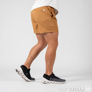 Flow 2.0 Mod Short (Athletic) - Turmeric 5.5" & 7" - Linerless