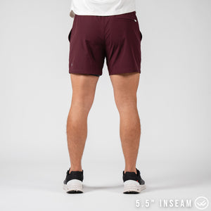 Flow 2.0 Mod Short (Athletic) - Plum 5.5" & 7" - Linerless