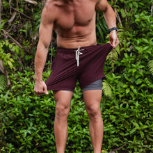 Flow 2.0 Mod Short (Athletic) - Plum 5.5" & 7"