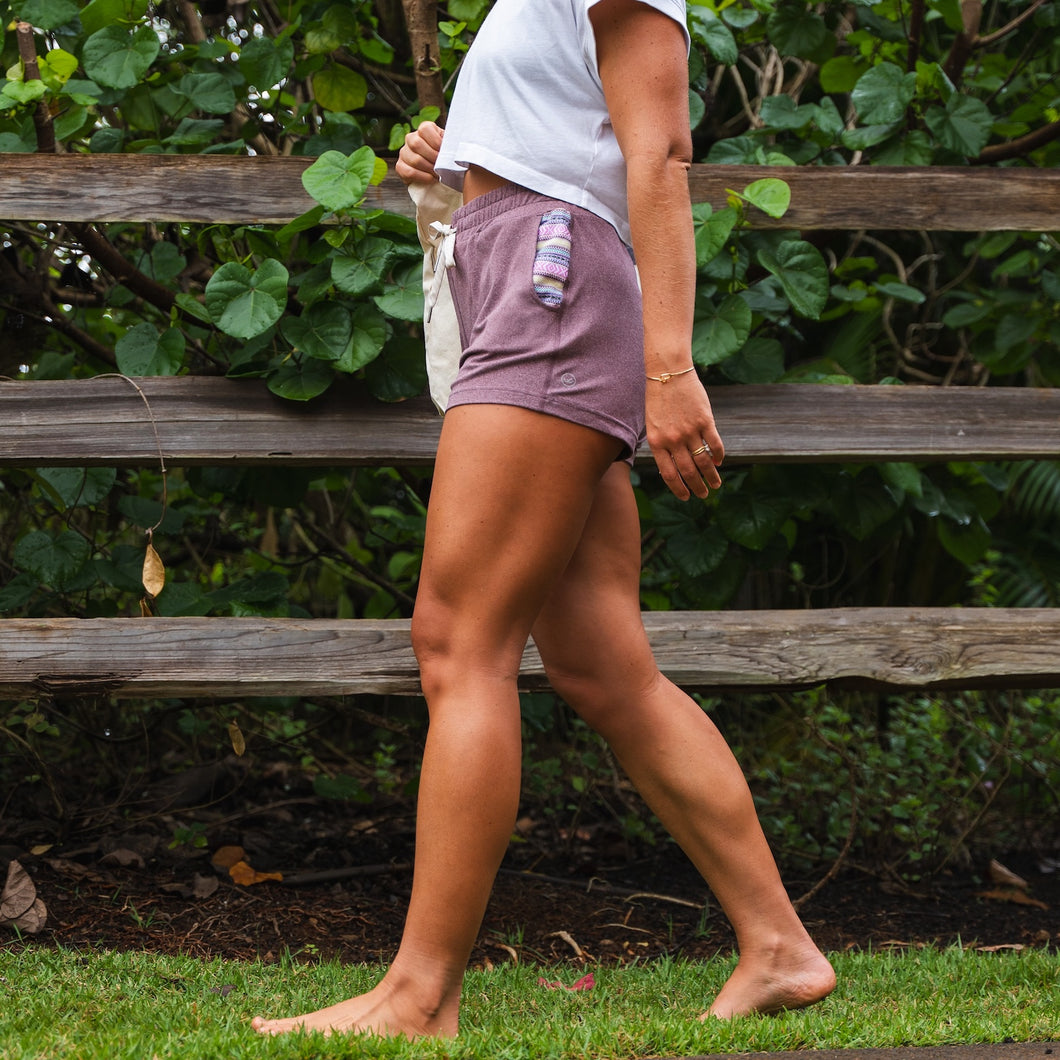 Kozie Short (Lounge) - Plum