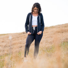 Kozie Zip-Hoodie - Onyx