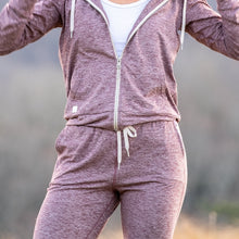 Kozie Zip-Hoodie - Plum