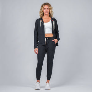 Kozie Zip-Hoodie - Onyx