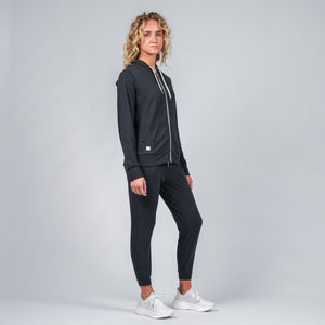 Kozie Zip-Hoodie - Onyx