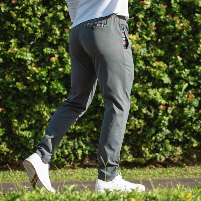 Sapien Pant (Casual Stretch) - Charcoal - Hero 